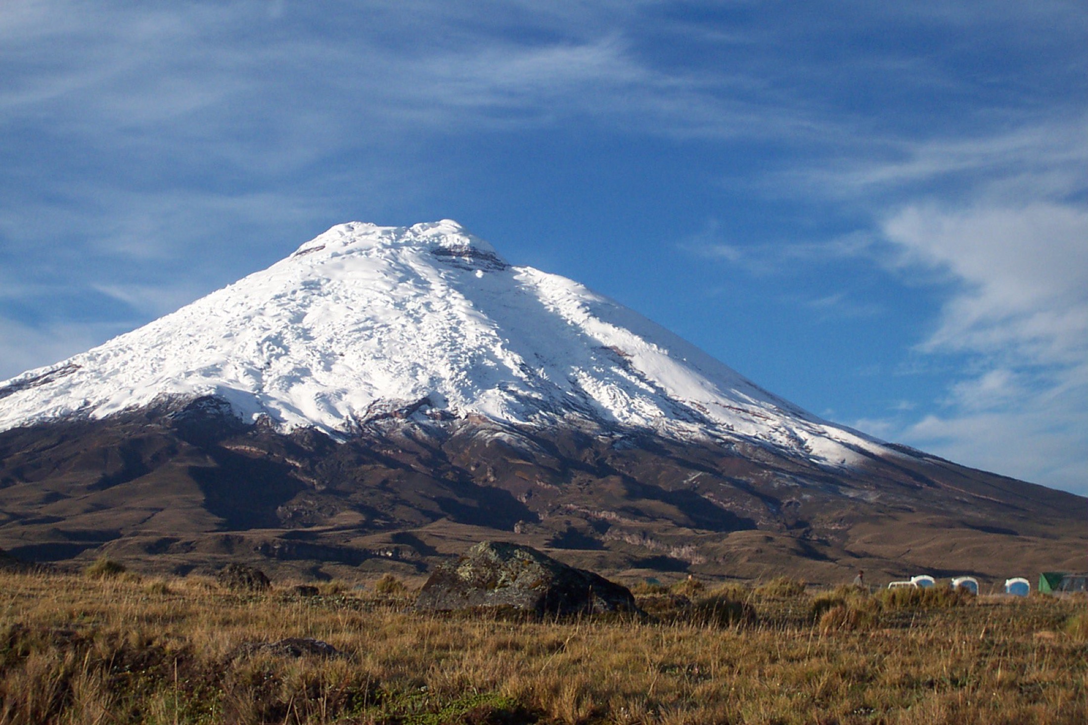 Volcán Cotopaxi nevado
